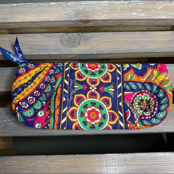 Vera Bradley Handbags - Vera Bradley Zipper Pouch Navy Pencil Pouch